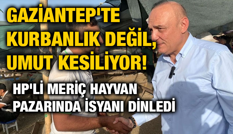Gaziantep'te Bu Bayramda Kurban Değil, Vatandaş Kesiliyor