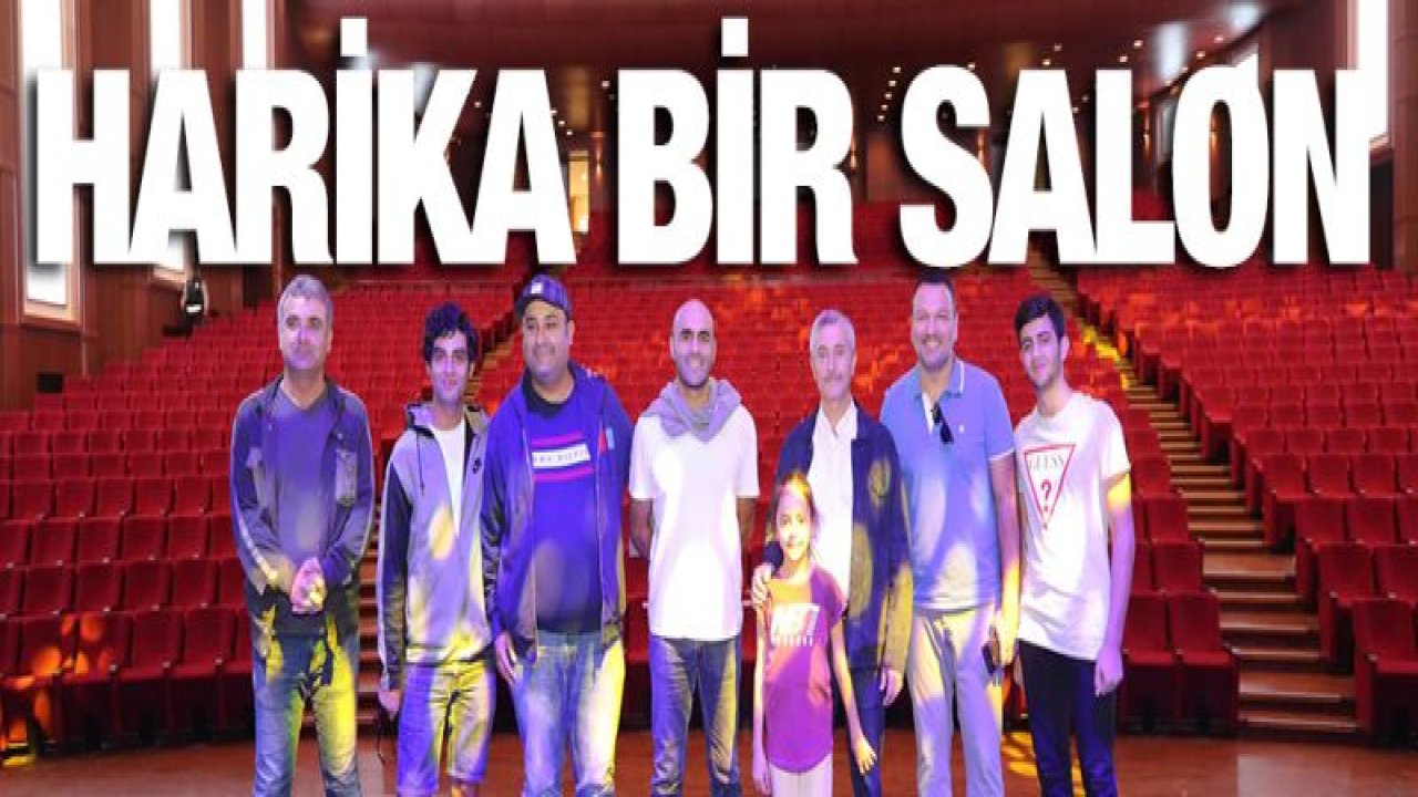 'GÜLDÜR GÜLDÜR SHOW' OYUNCULARINDAN ŞAHİNBEY KONGRE VE SANAT MERKEZİNE TAM NOT