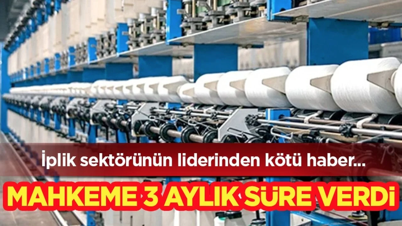 Gaziantep’in Tanıdığı Tekstil Devi Zor Günler Yaşıyor: BRS İplik İçin İflas Süreci Başladı