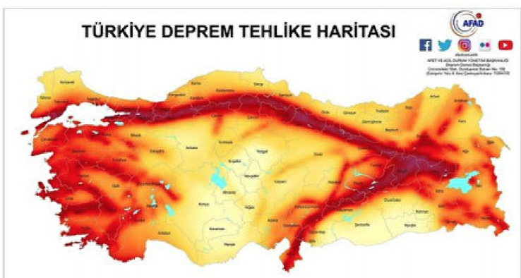 Gaziantep Tehlike Altında mı? Türkiye’nin Deprem Haritası Güncellendi: İşte Fay Hattı Üzerindeki Şehirler!