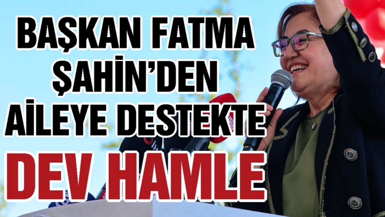 Fatma Şahin'den Müjde: 'Yeni evlenen çiftlere 40 bin TL'