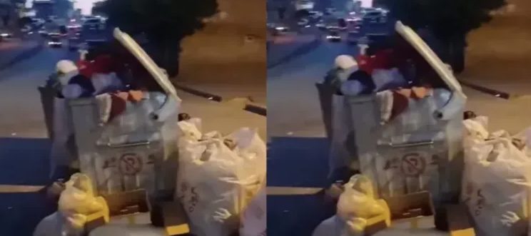 Gaziantep'te Çöp Yığını: Pirsultan Mahallesi'nde Konteyner Boş, Etrafı Çöplük!