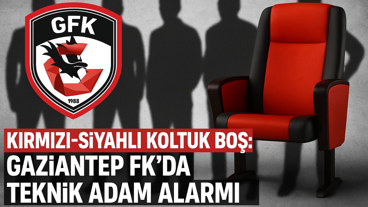 Gaziantep FK’de Teknik Direktörlük Koltuğu Boş! Sami Uğurlu Sesleri