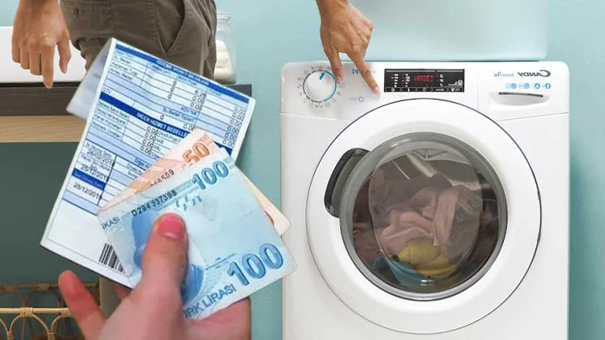 Elektrik Faturanızı Uçuruyor! Çamaşır Makinesini Bu Saatlerde Sakın Çalıştırmayın