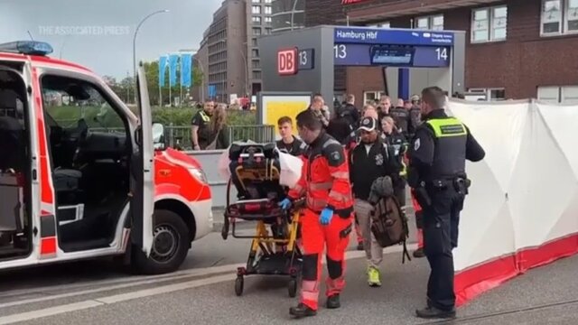 Hamburg Merkez Tren İstasyonunda Bıçaklı Saldırı: 12 Kişi Yaralandı, 3’ünün Durumu Kritik