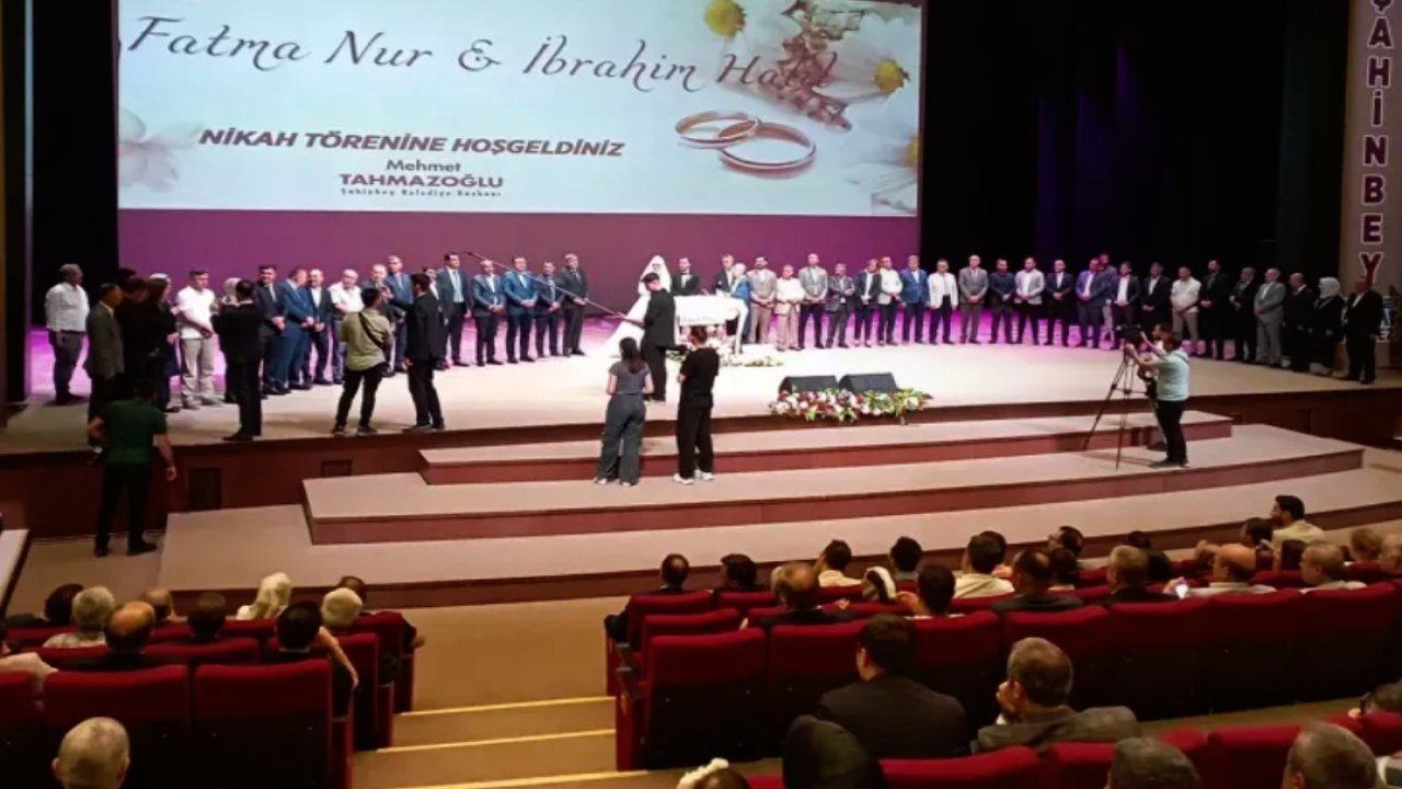 Gaziantep Bu Nikahı Konuşuyor! 52 Şahitli Muhteşem Nikah