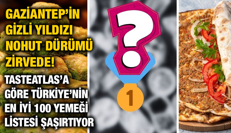 Gaziantep’in Gizli Yıldızı Nohut Dürümü Zirvede! TasteAtlas’a Göre Türkiye’nin En İyi 100 Yemeği Listesi Şaşırtıyor