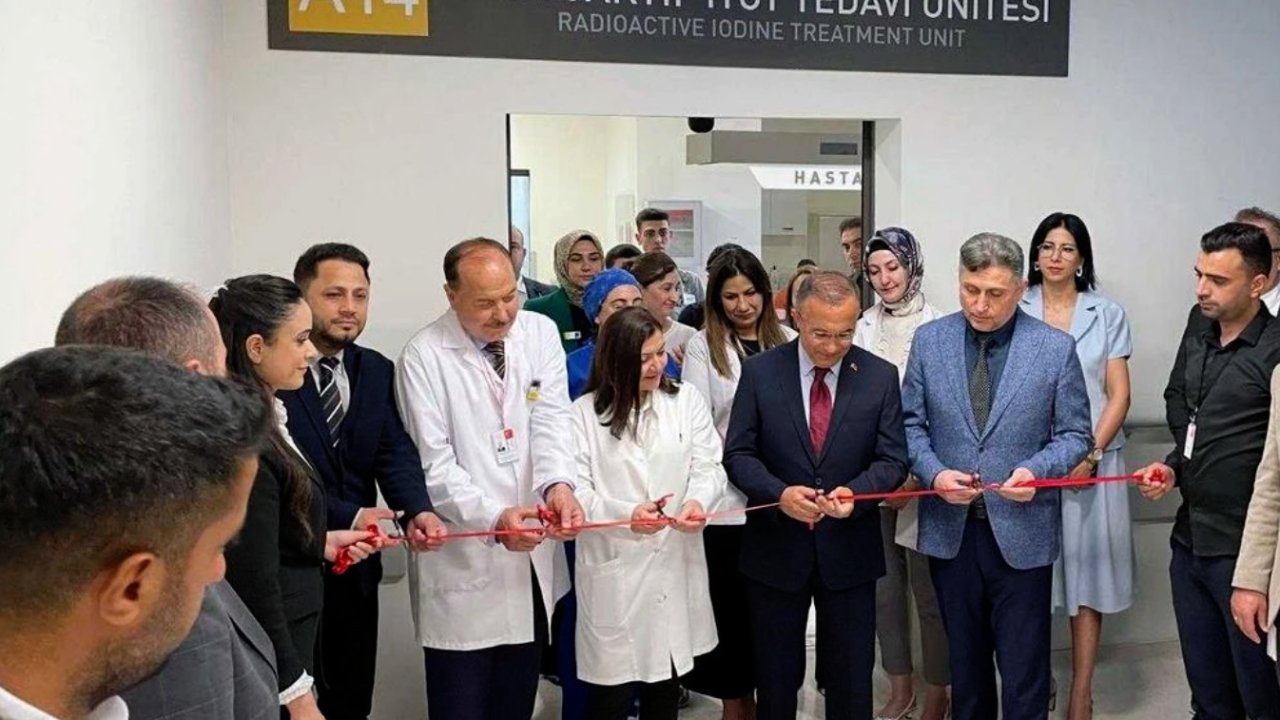 Gaziantep Şehir Hastanesi'nde Radyoaktif İyot Tedavi Merkezi açıldı