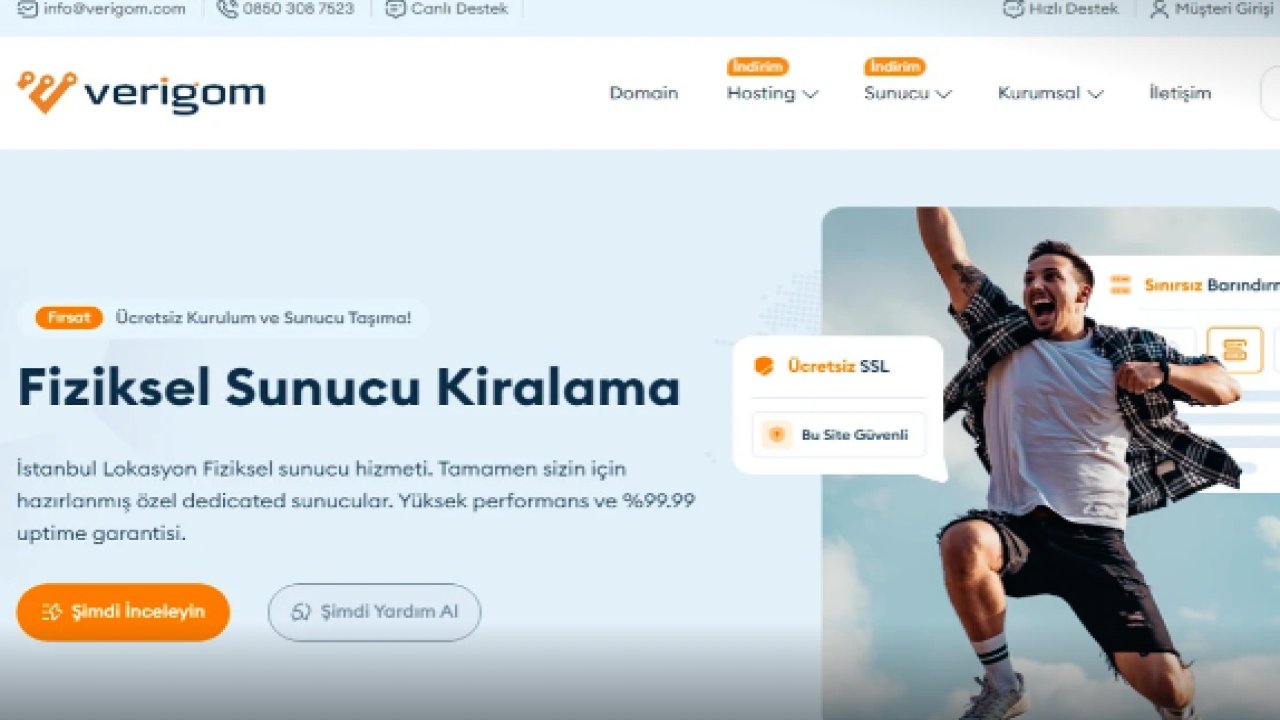 Verigom, Türkiye’nin Sunucu ve Hosting Altyapısına Yön Veriyor
