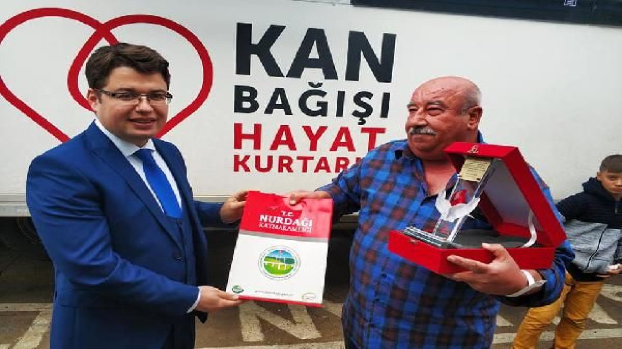 40 yılda 149 kez kan bağışı yaptı