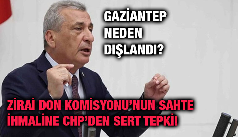 Gaziantep'te Zirai Don Olayı'na Neden Herkes Sessiz?