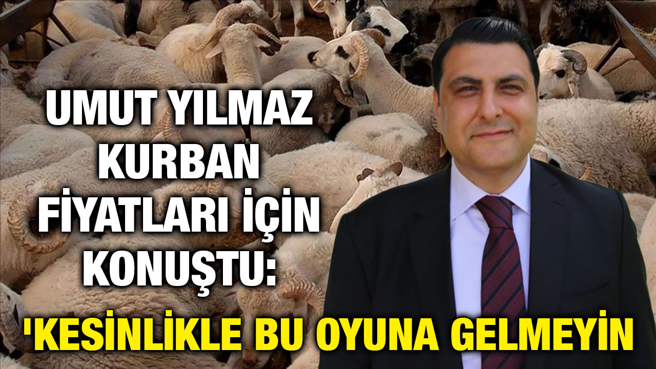 Umut Yılmaz Kurban Fiyatları İçin Konuştu: 'Kesinlikle Bu Oyuna Gelmeyin'