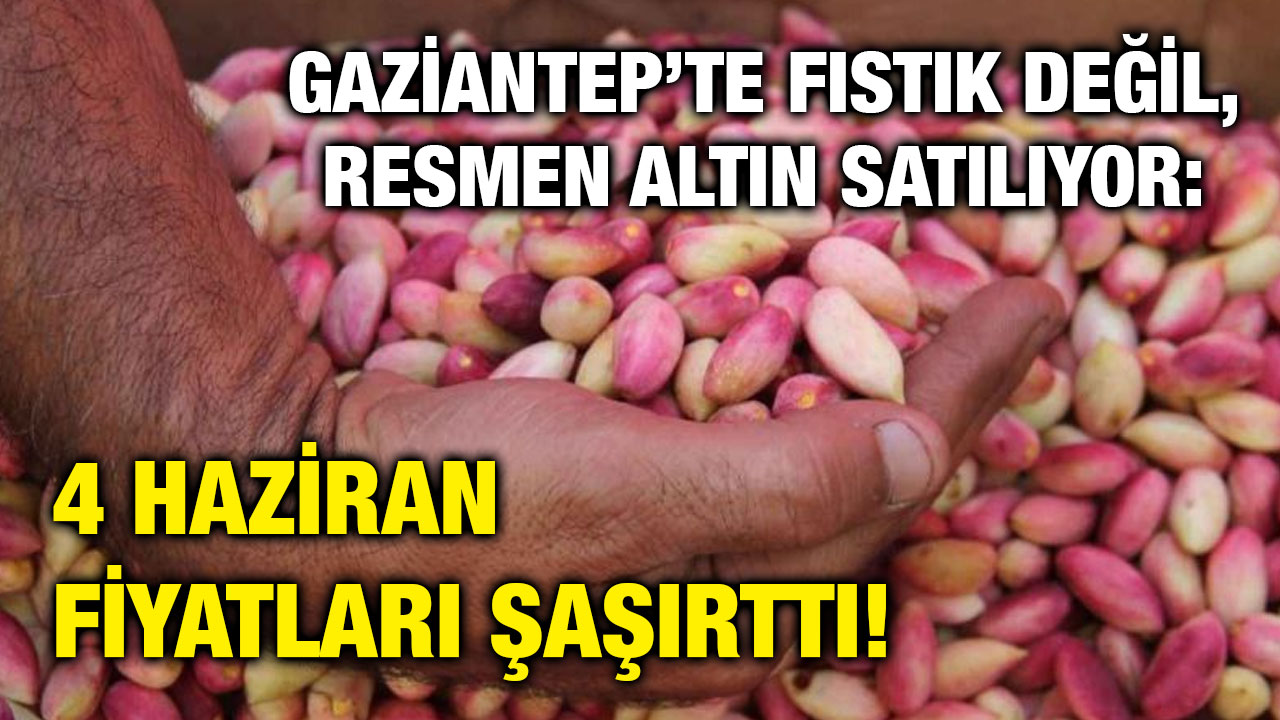 Gaziantep’te Fıstık Değil, Resmen Altın Satılıyor: 4 Haziran Fiyatları Şaşırttı!