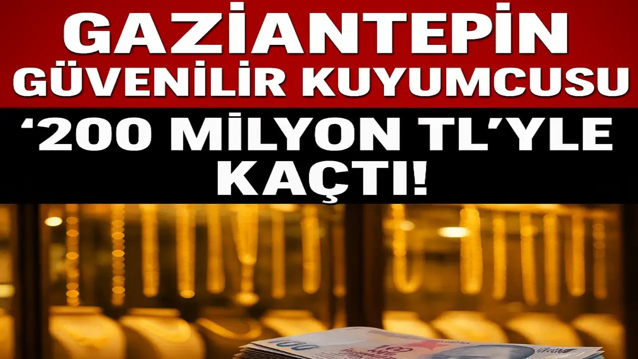 Gaziantep Bu Kuyumcuyu Konuşuyor! Gaziantep Sanayisini Vurup Kaçtı
