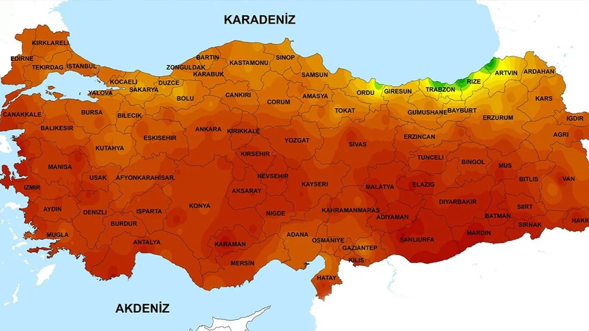 Gaziantep ve Türkiye İçin Korkutan Uyarı: 15 Haziran’dan İtibaren 6 Gün Boyunca Kasırga Gibi Sıcaklar Üzerimize Çökecek!