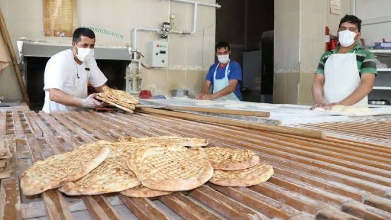 Gaziantep'te Bayram Coşkusu Sürerken, Ekmek ve Pide Fırınları Vatandaşların Hizmetinde