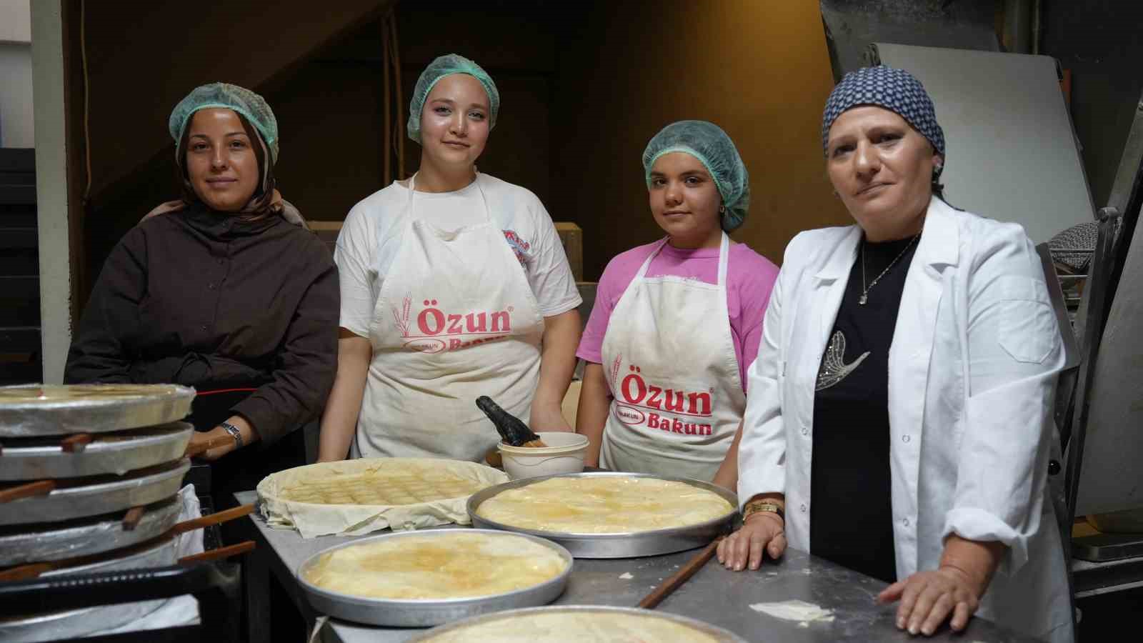 Gaziantep'te elinin hamuruyla patron oldu