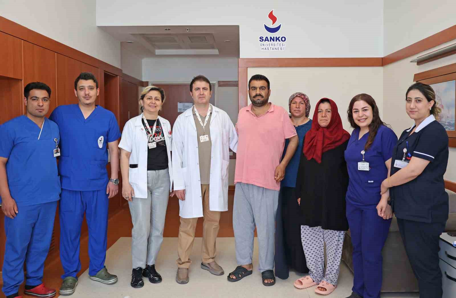 SANKO Üniversitesi Hastanesi’nde başarılı nakil
