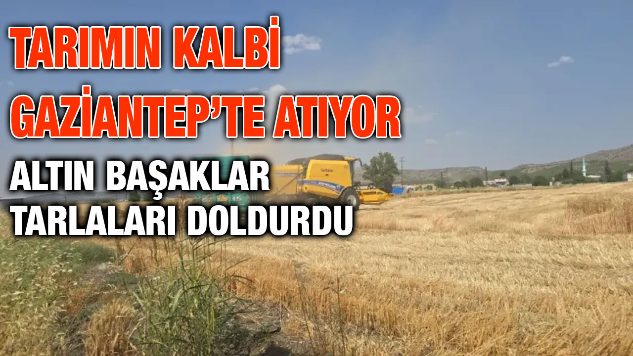 Tarımın Kalbi Gaziantep’te Atıyor