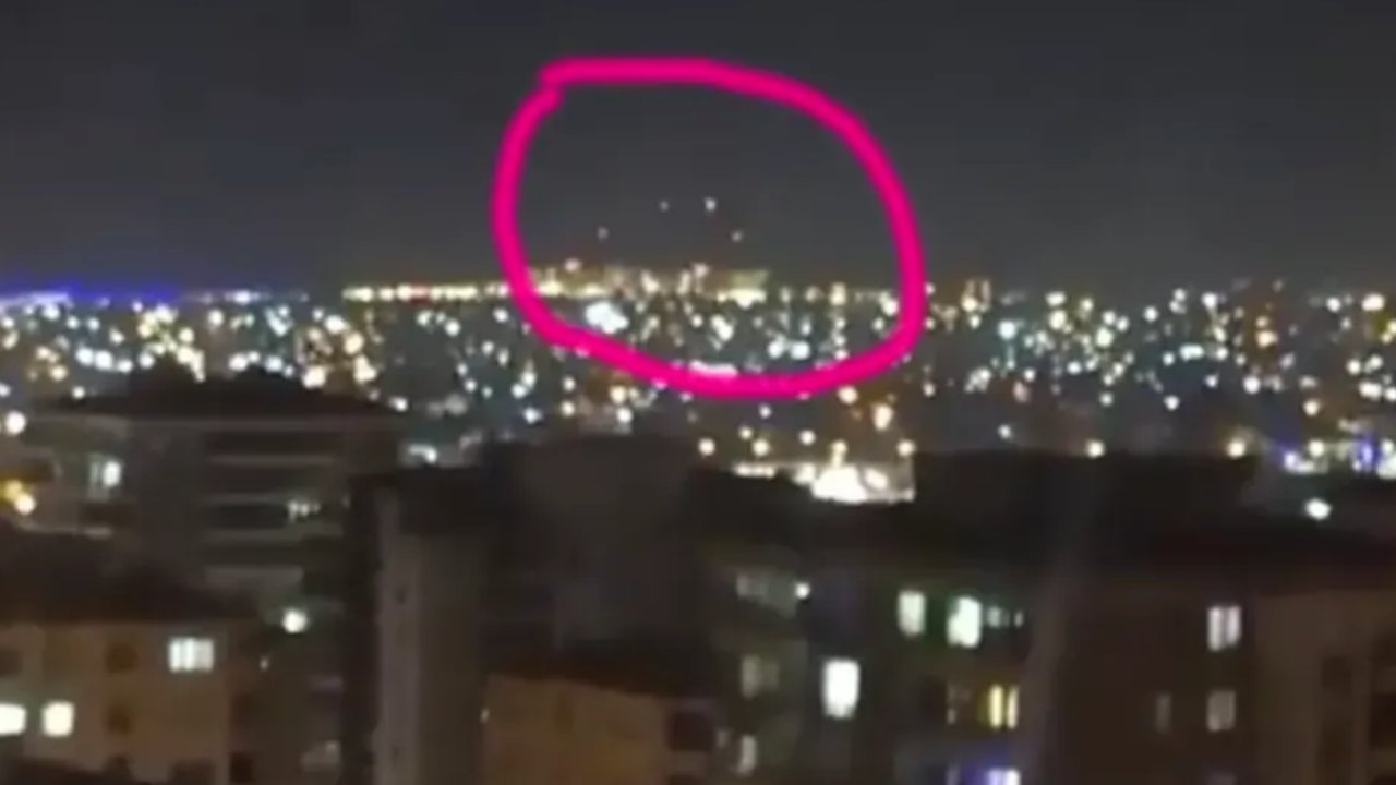 Gaziantep Şehir Hastanesi Üzerinde Panik: UFO Mu, Füze Mi?