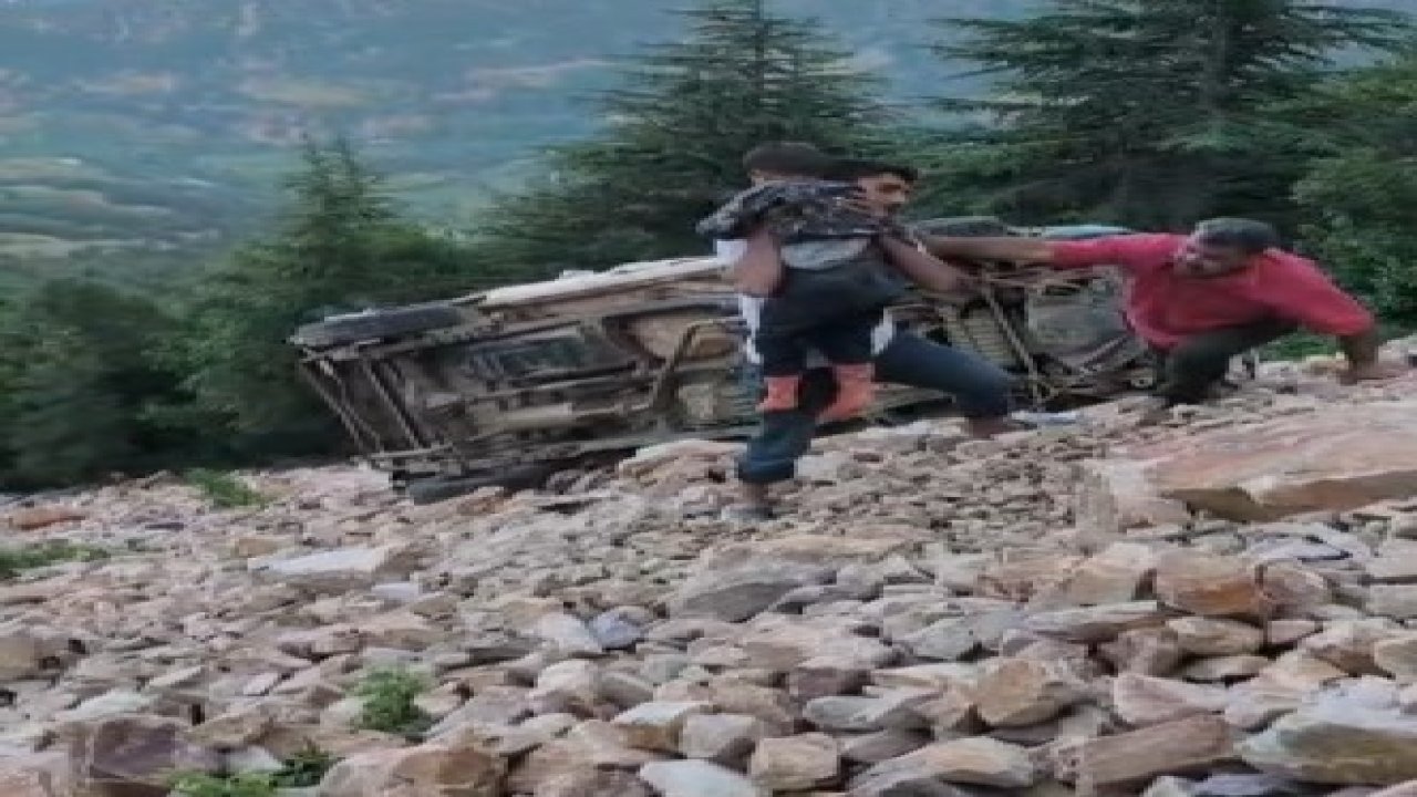 Gaziantep’te yayla yolunda kaza: 3 ölü, 1 yaralı