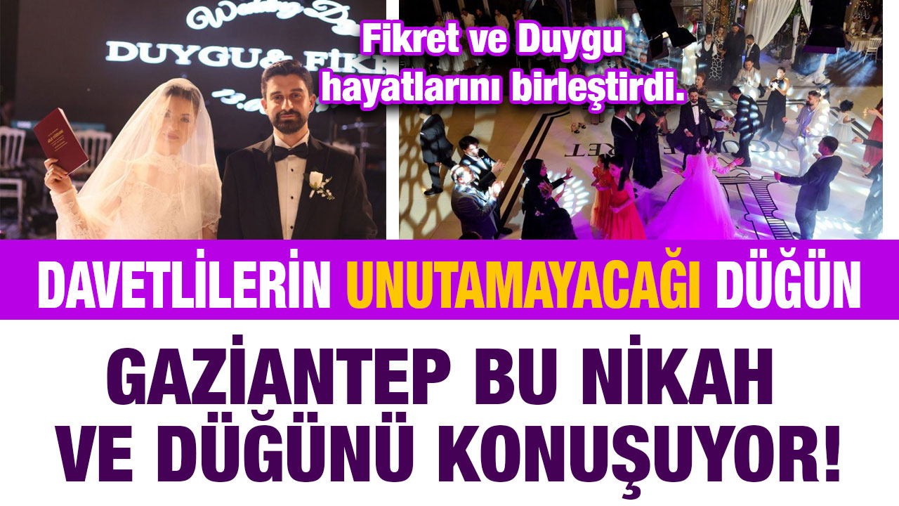 Gaziantep Bu Nikah ve Düğünü Konuşuyor!