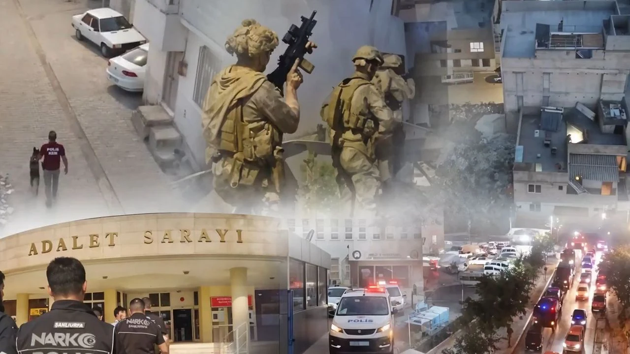 Gaziantep Dahil 75 ilde uyuşturucu madde operasyonu! Gözaltılar Var