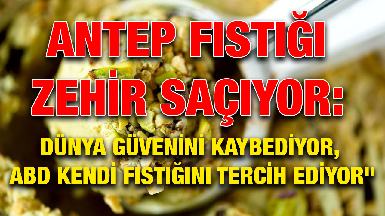 Antep Fıstığı Zehir Saçıyor! Antep Fıstığı Kreması Salmonella Salgınına Yol Açtı