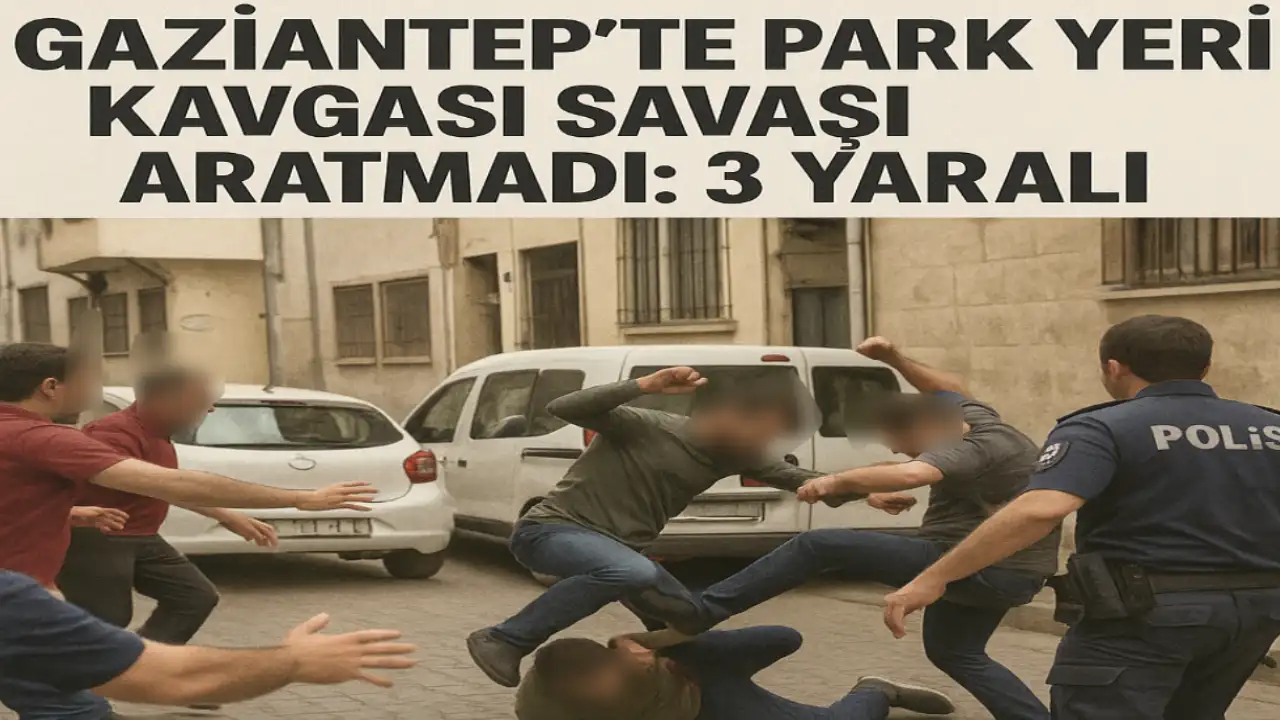 Gaziantep’te Park Yeri Kavgası Savaşı Aratmadı: 3 Yaralı