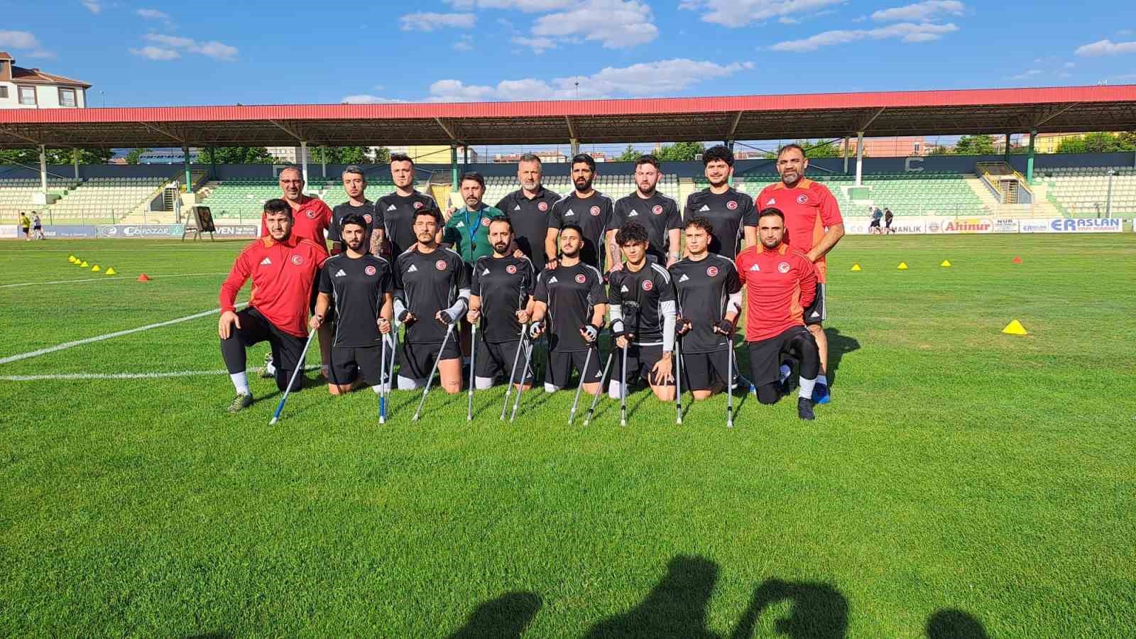 Şahinbey Ampute’de milli gurur