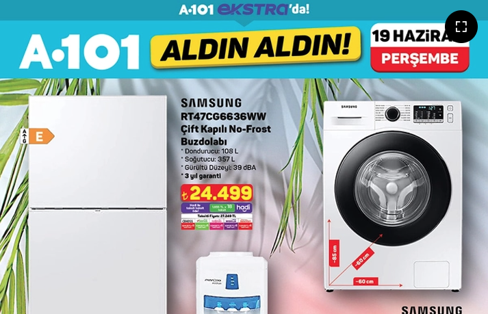 Gaziantep’te Sıcaklara Karşı A101’den Klima Fırsatı: Samsung 24000 BTU Duvar Tipi Klima Satışta
