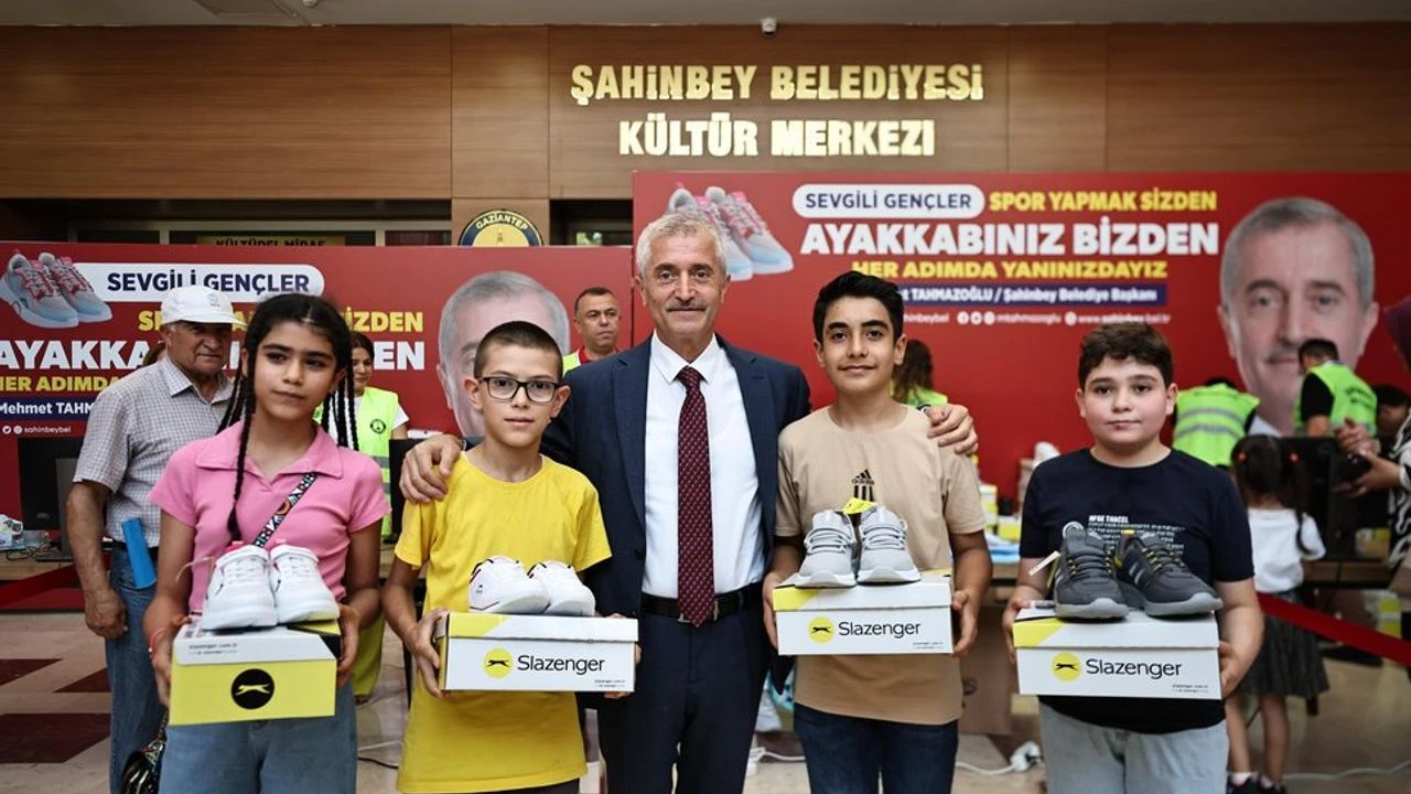 Gaziantep Şahinbey’den Öğrencilere Büyük Destek