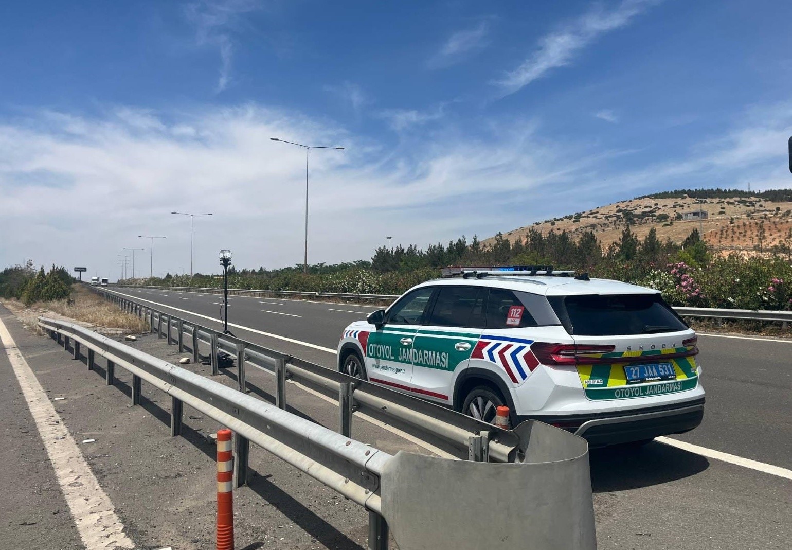 Gaziantep’te otoyolda 364 araç sürücüsüne 878 bin TL ceza