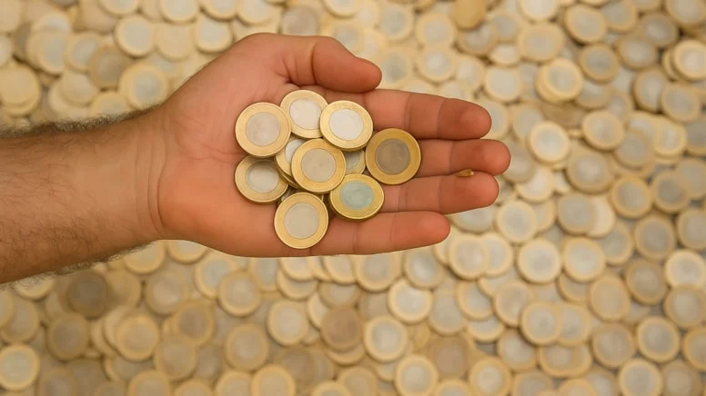 Gaziantep’te Koleksiyoncuların Gözdesi Olabilir: Hatalı Baskılı Madeni Para Servet Değerinde