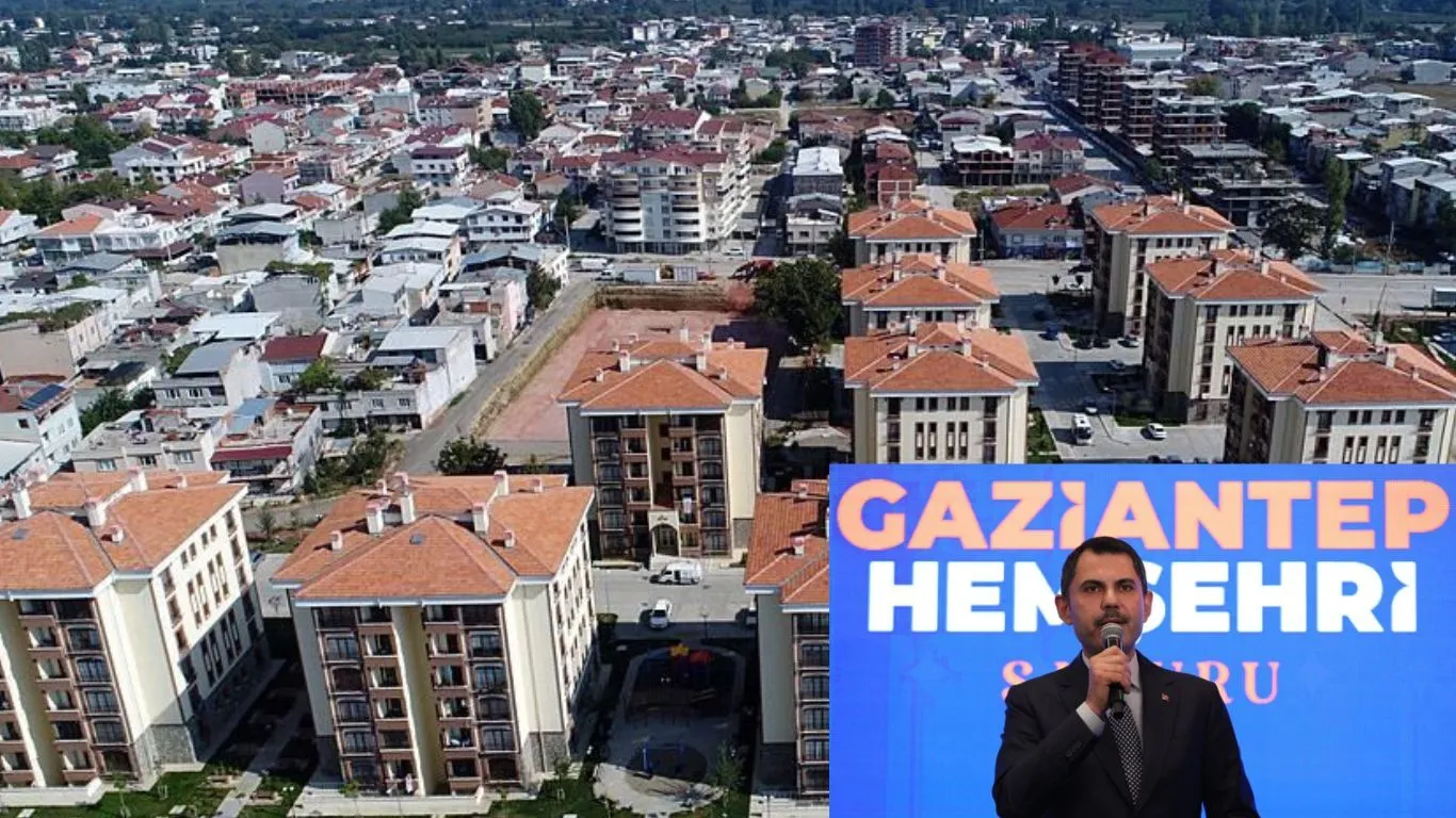 Gaziantep’te Sosyal Konut Hamlesi Başladı: Bakan Kurum'dan Kentsel Dönüşüm ve Teknoloji Vurgusu