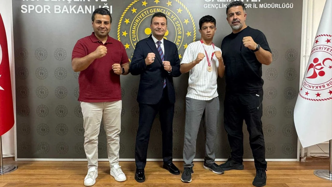 Türkiye İkincisi Boksör Hasan Erdem Naim’den Anlamlı Ziyaret