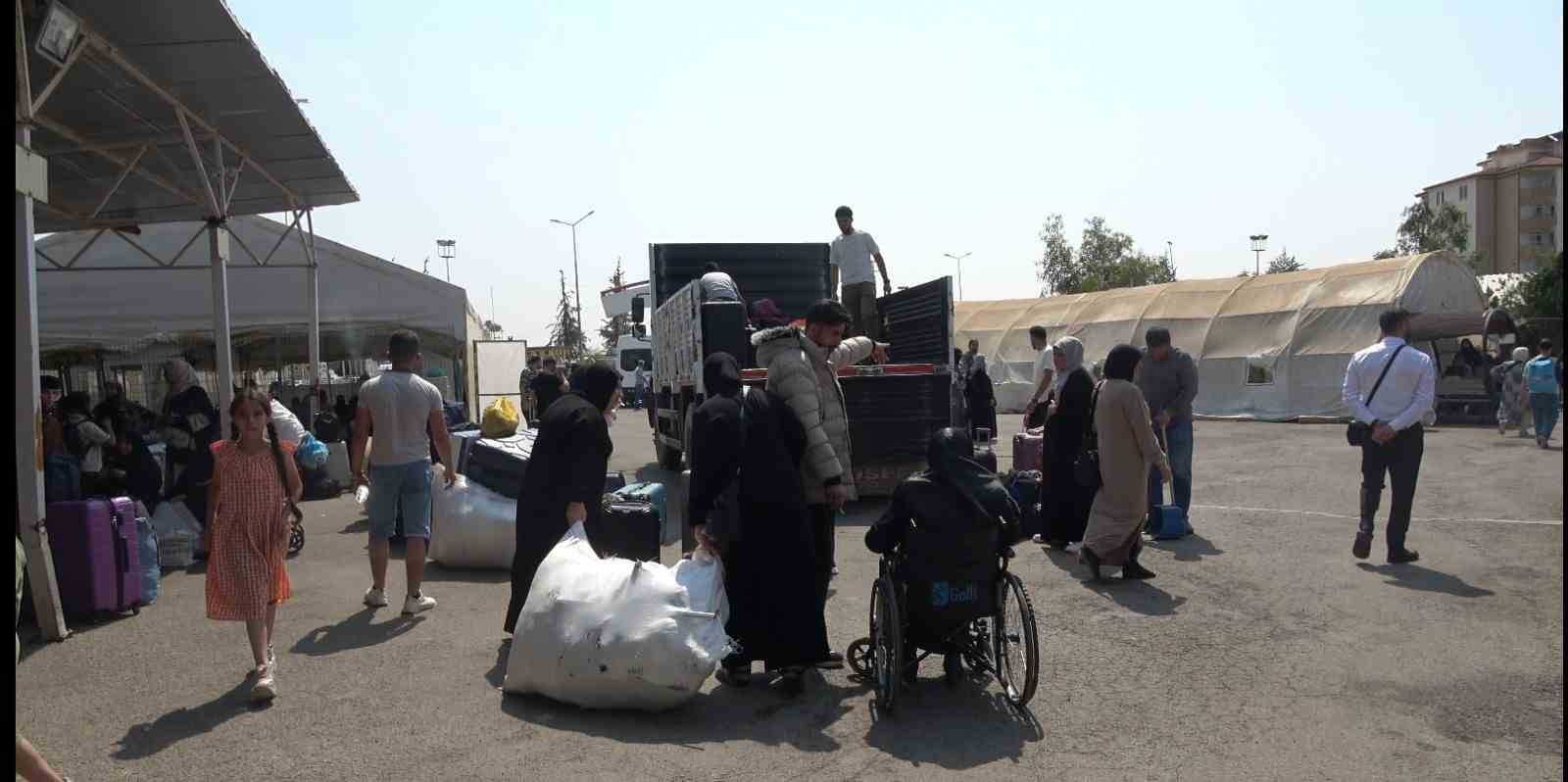 Karnelerin alınmasının ardından Suriyelilerin dönüşü hızlandı