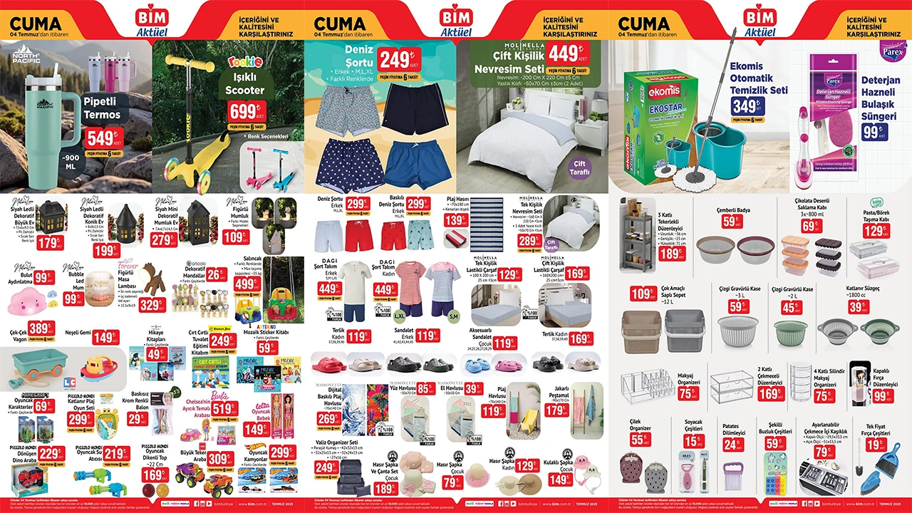 Gaziantep’te BİM’e Akın Olacak: Tencere ve Ev Ürünleri Yok Satabilir!