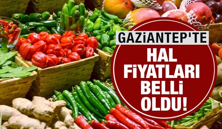 Gaziantep Halinde Fiyatlar Cep Yakıyor: Meyve ve Sebzede Son Durum
