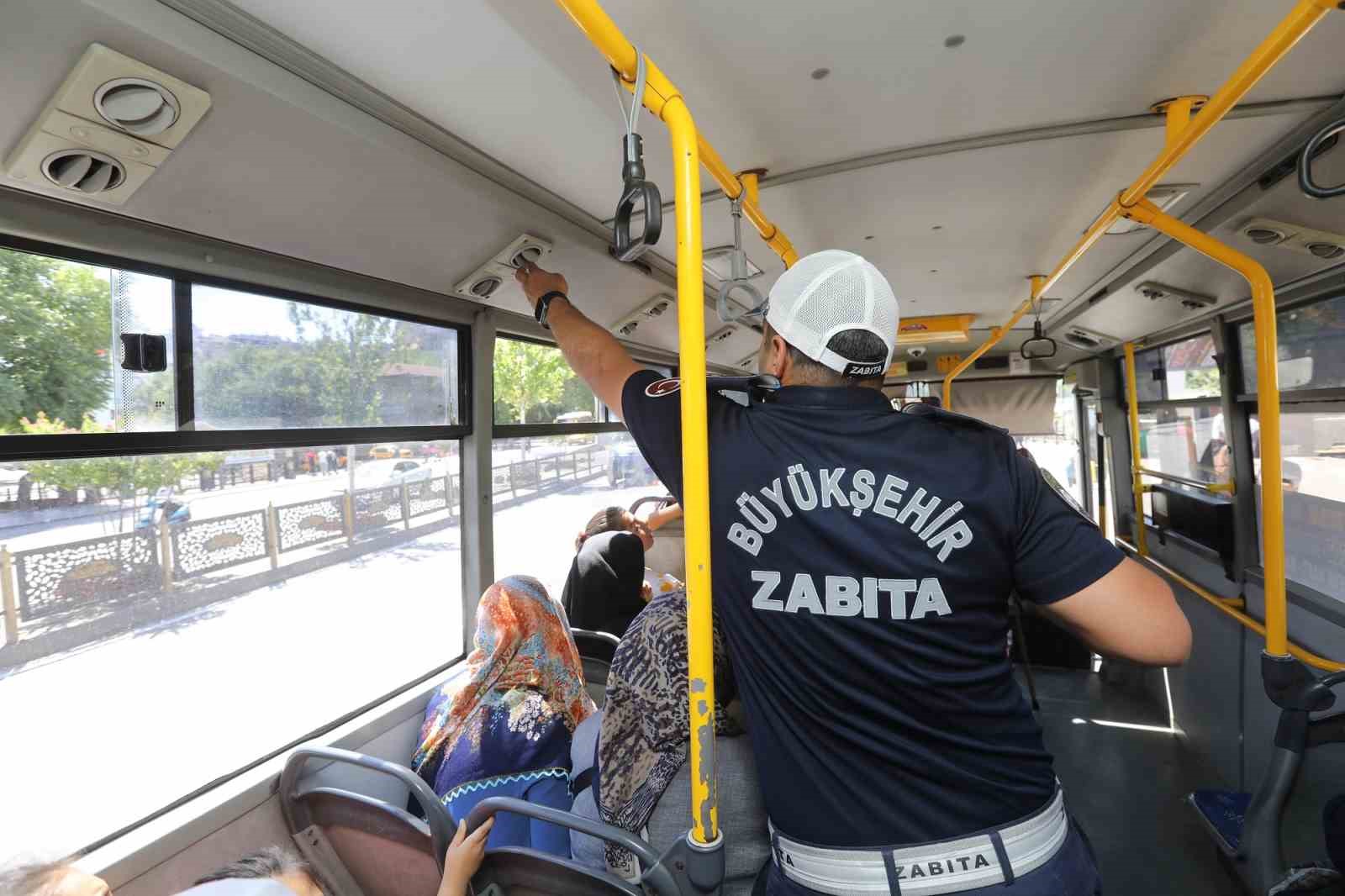 Gaziantep Büyükşehir, toplu taşımada klima denetimlerini sıklaştırdı