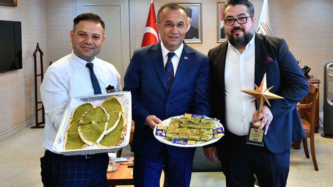 Gaziantep’in Lezzet Gururu Halil Usta’ya Vali’den Tebrik!