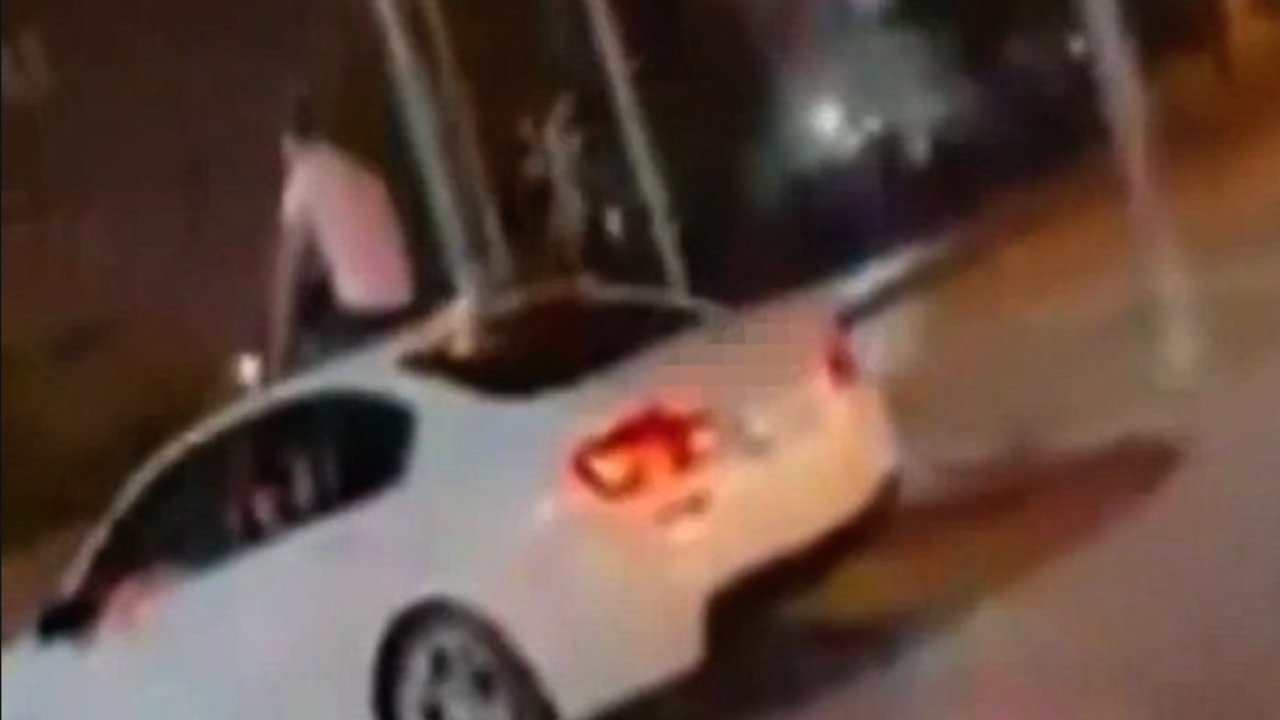 Gaziantep'te Aracın Üzerine Oturarak Yolculuk Yaptı: Ceza Yağdı