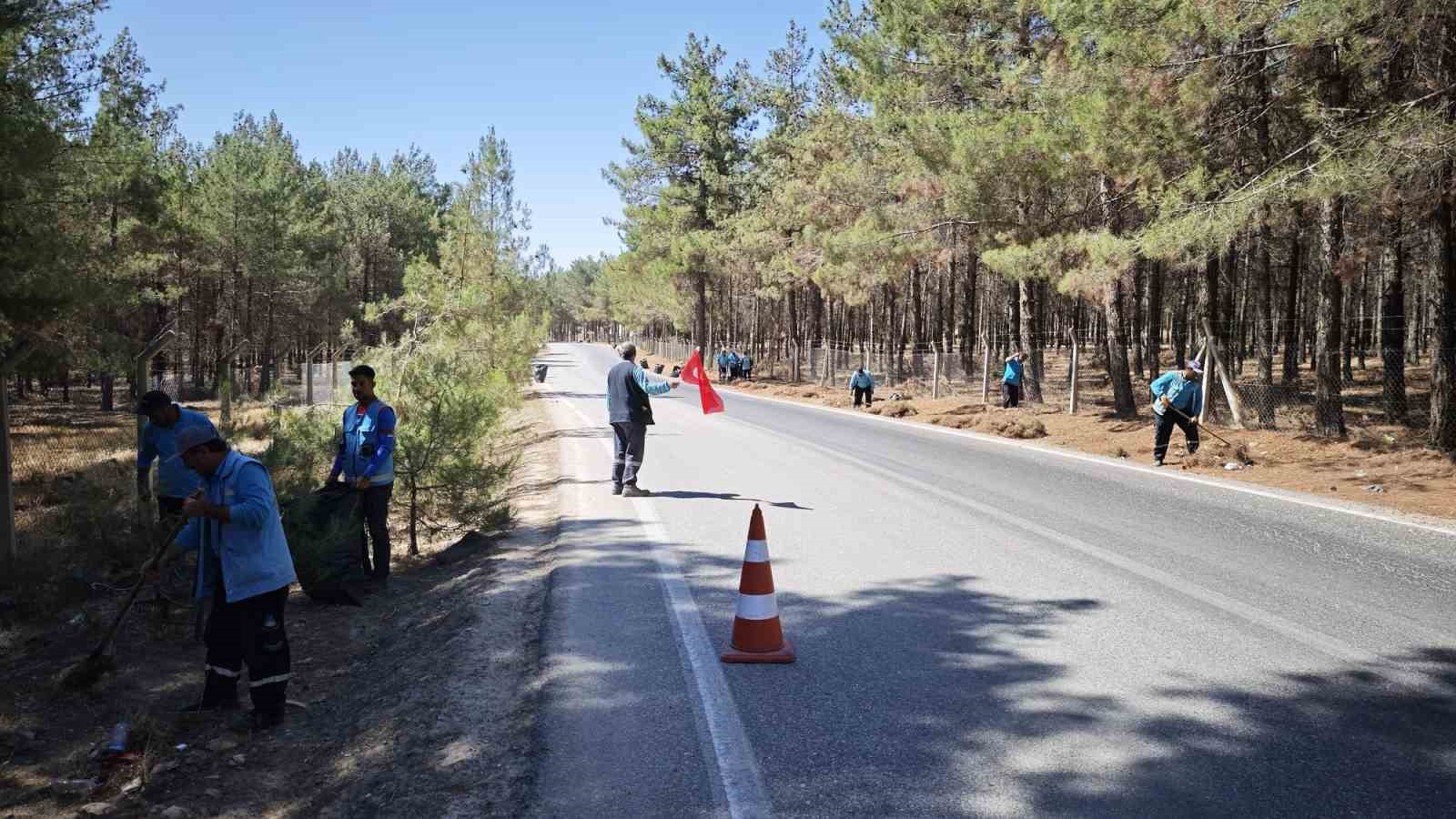 Gaziantep'te orman yangını riskine karşı tedbir