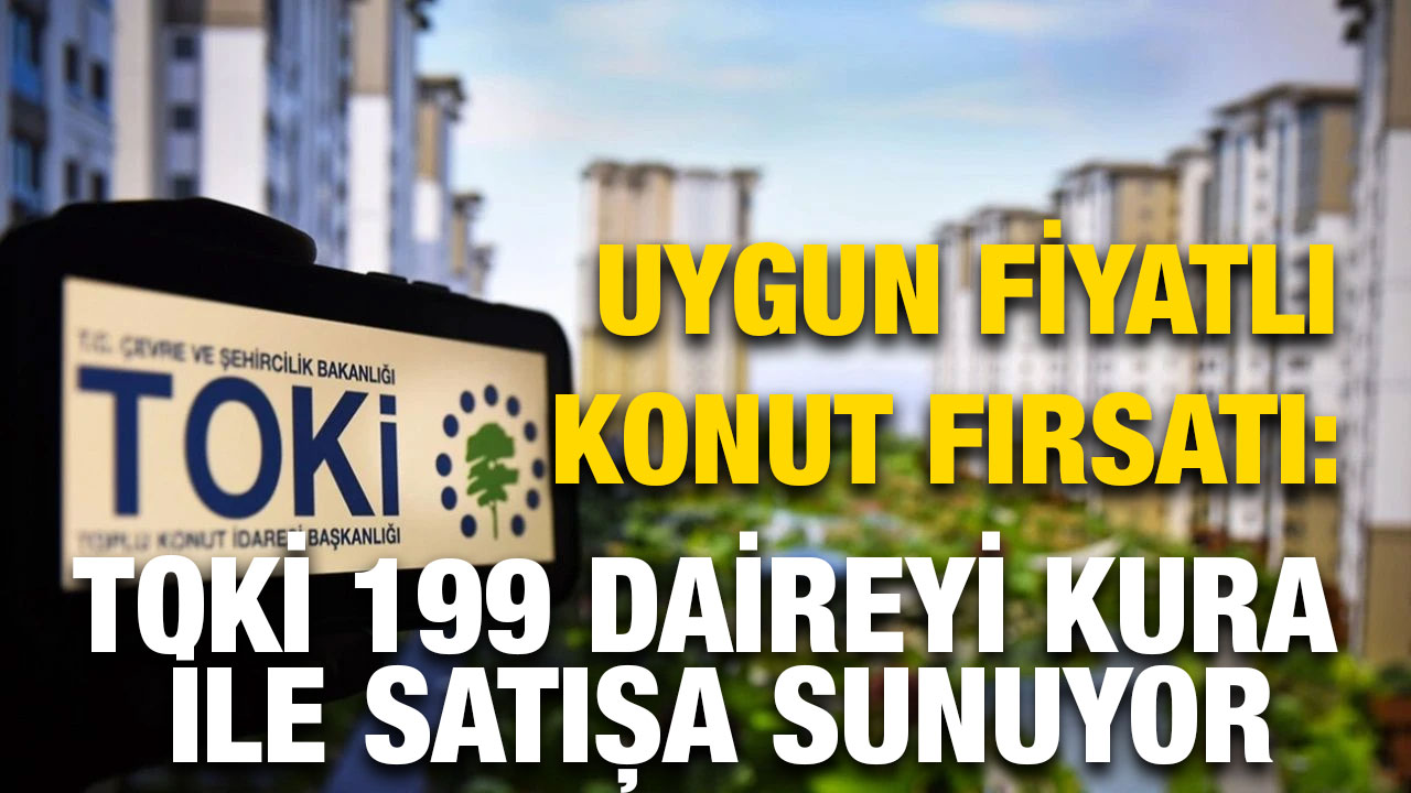 Diyarbakır Çermik’te Uygun Fiyatlı Konut Fırsatı: TOKİ 199 Daireyi Kura ile Satışa Sunuyor