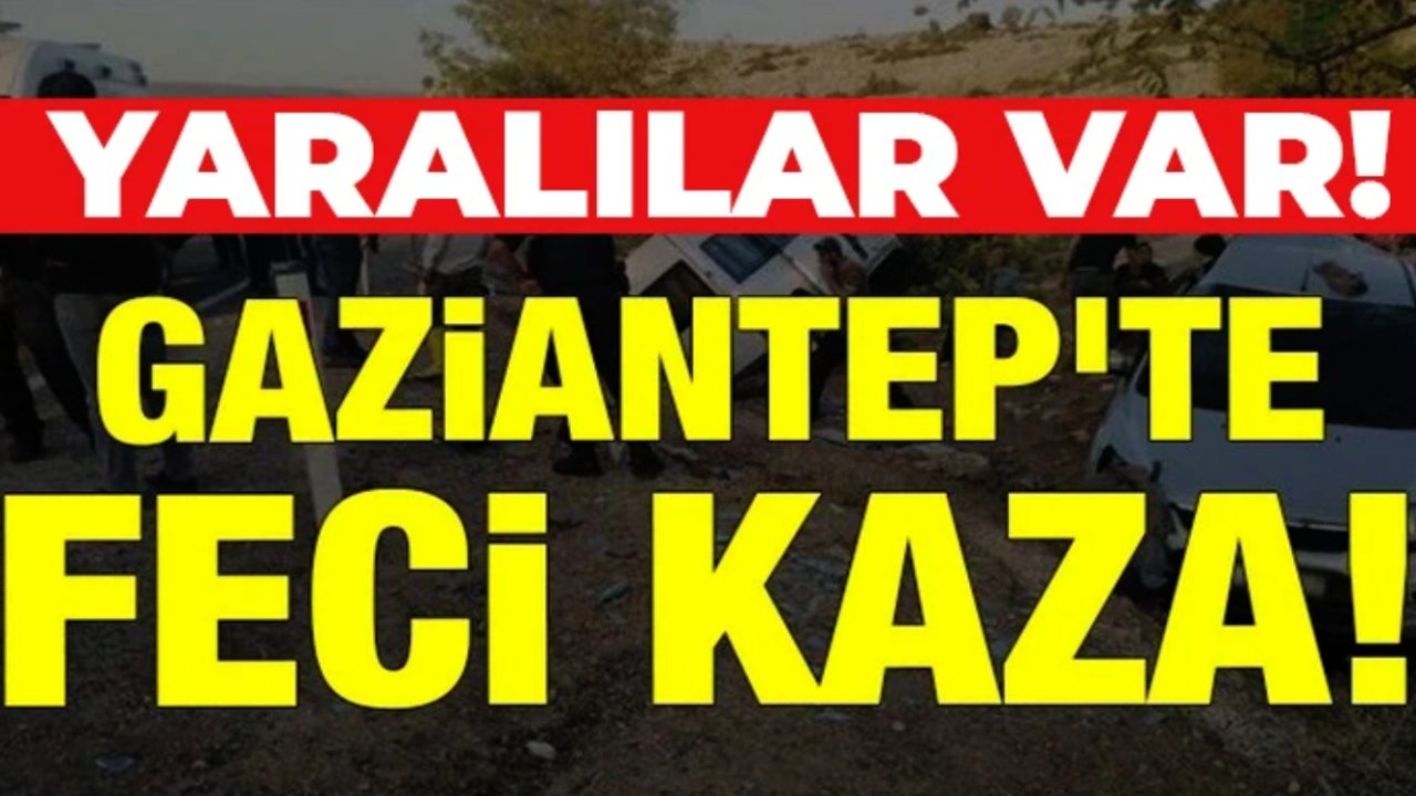 Gaziantep’te Otomobil Şarampole Uçtu: 4 Yaralı