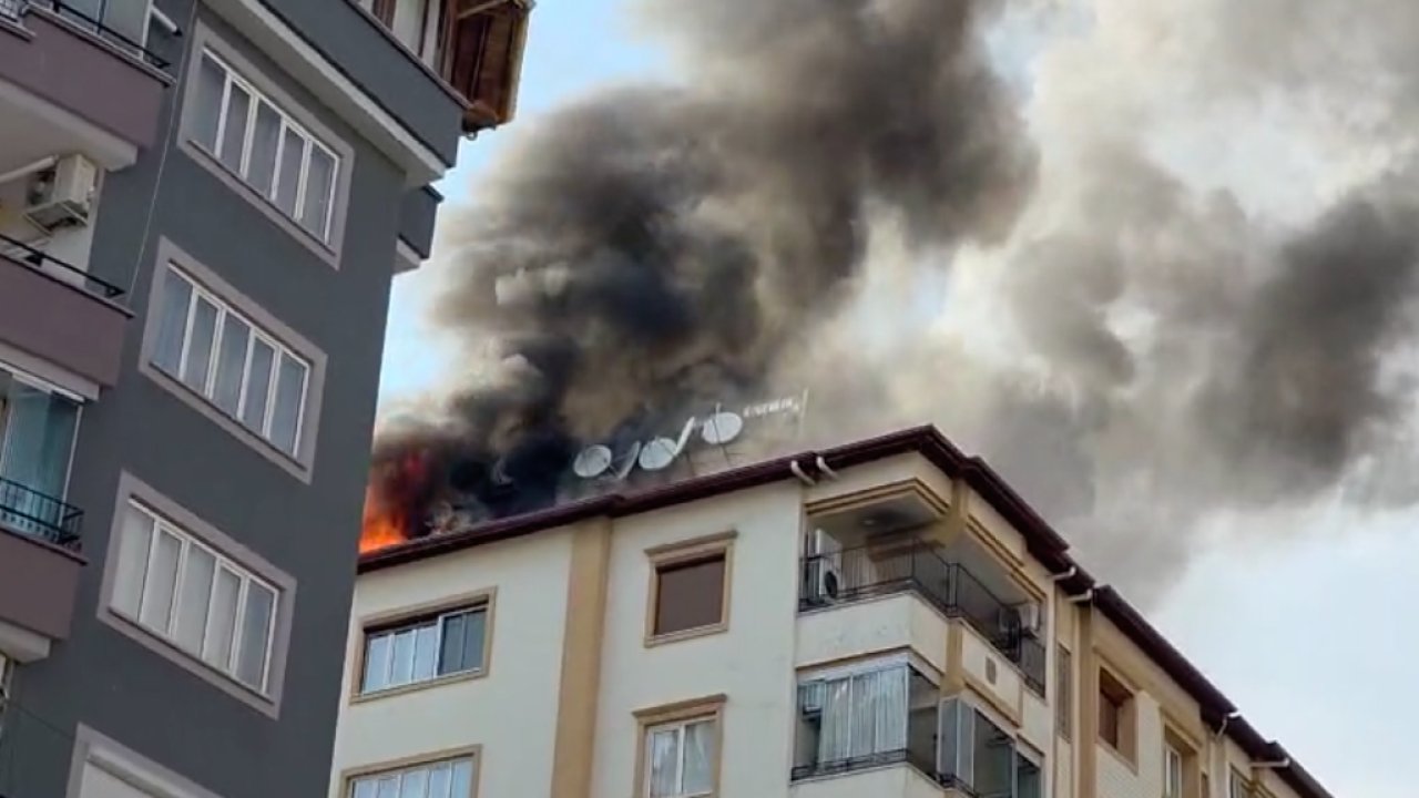 Gaziantep'te Binada Yangın Çıktı: 'Dehşet Anları; Yaralılar Var'