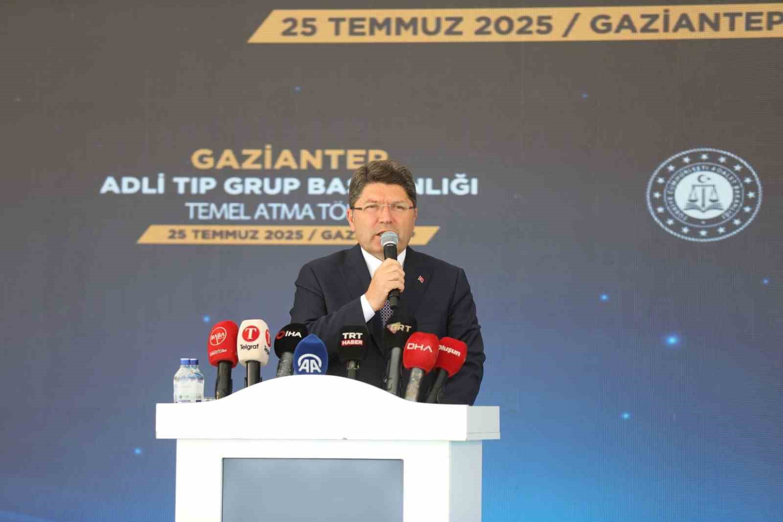 Gaziantep’te Adli Tıp İçin Tarihi Adım: Grup Başkanlığı Binasının Temeli Atıldı!