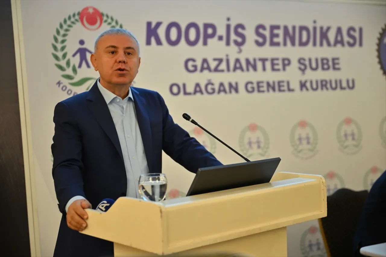 TÜRK-İŞ Genel Başkan Yardımcısı Eyüp Alemdar, Gaziantep'te