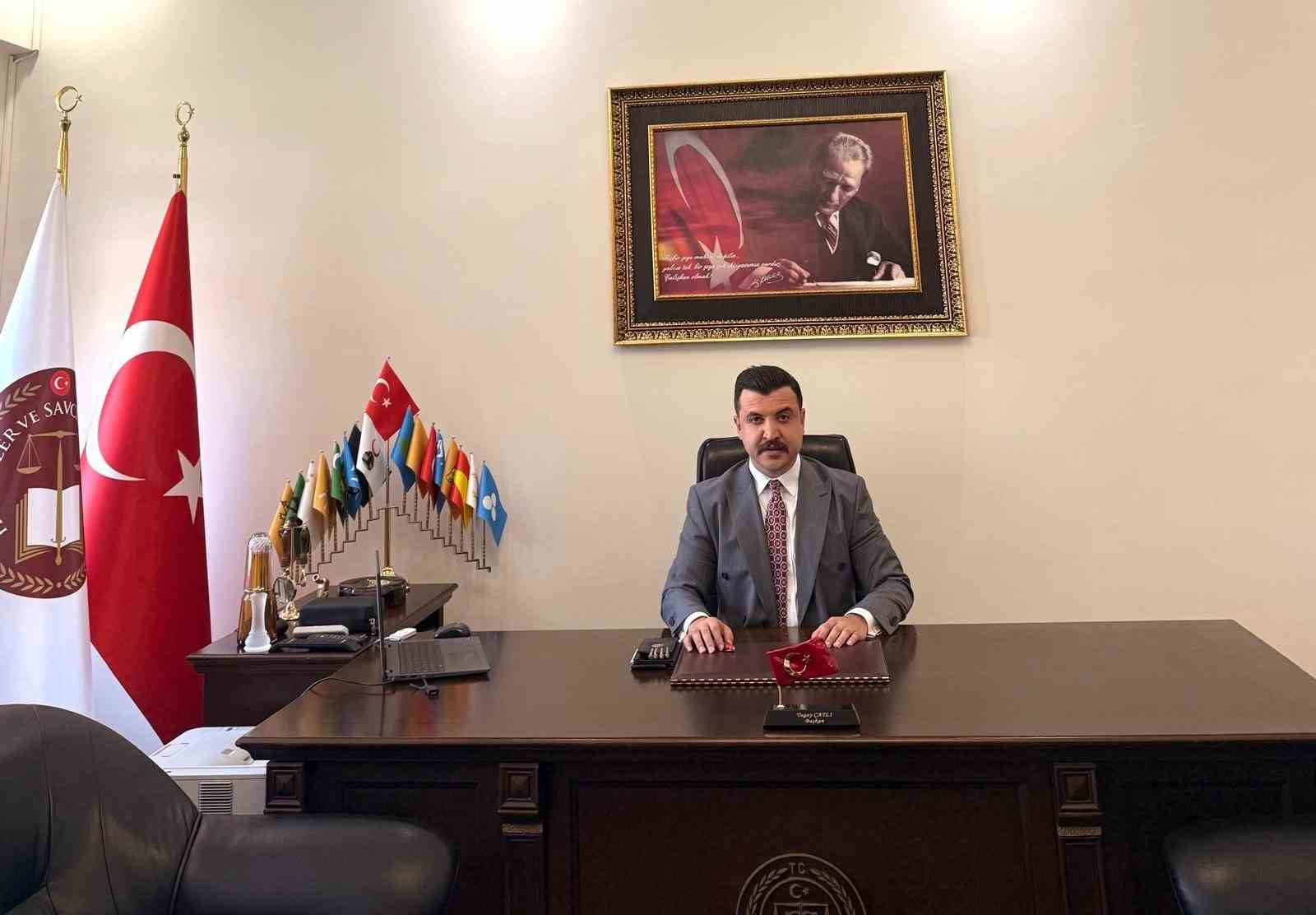 Gaziantep'te Ağır Ceza Mahkemesi Başkanı Çatlı görevine başladı