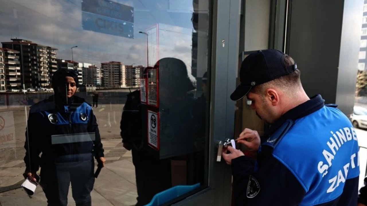 Şahinbey'de Sıkı Denetim: 10 İş Yeri Mühürlendi!